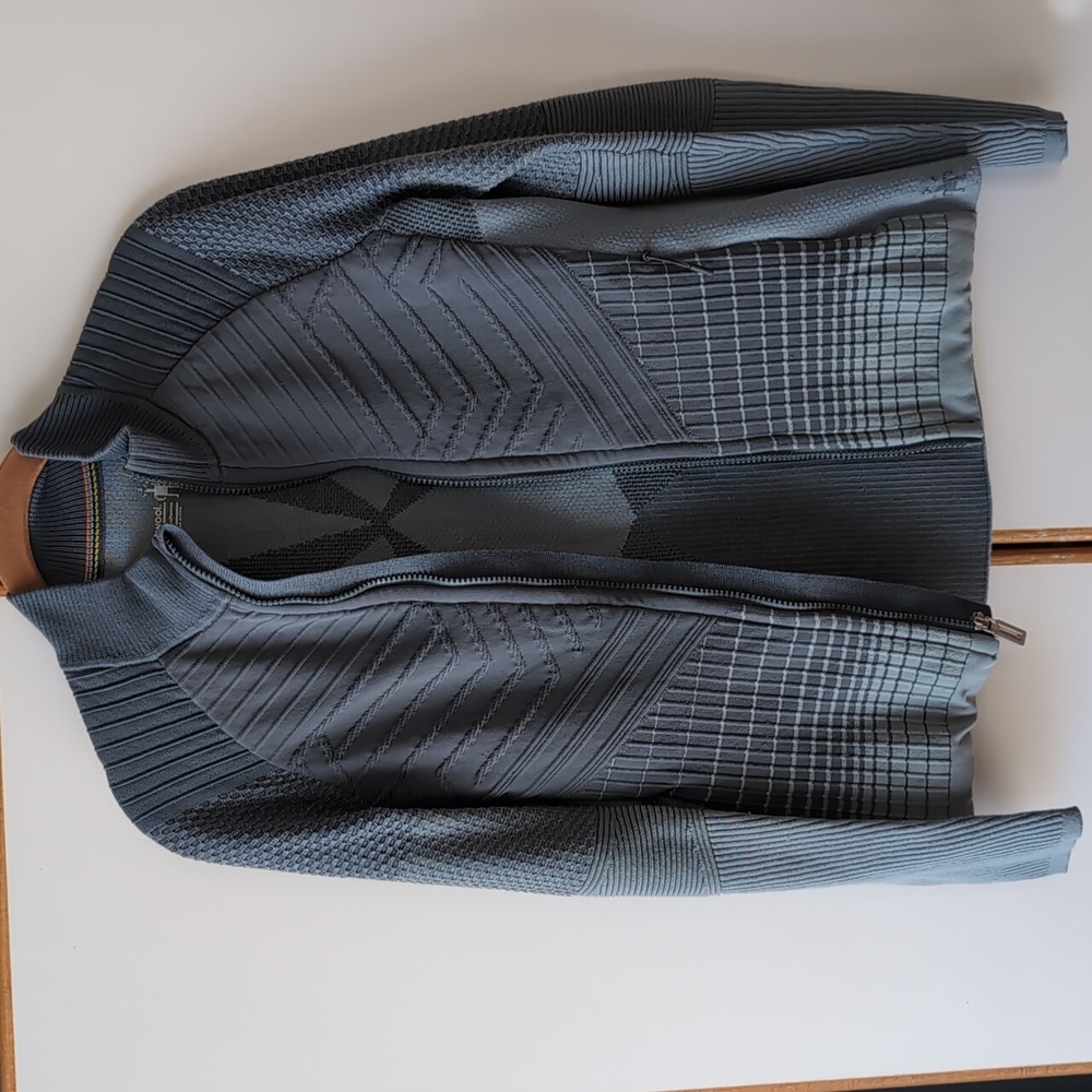 Smartwool Intraknit Merino Insulated Jacket Pewter Blue S - Picture 9 of 14